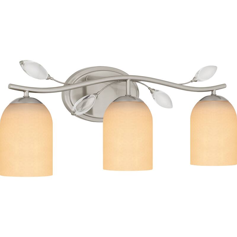 Ulysses 3-Light Brushed Nickel Bath Light