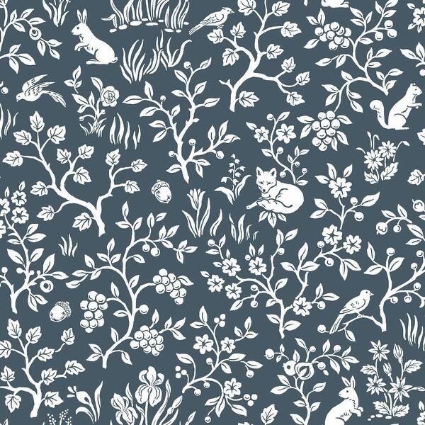 Shop York Wallcoverings Me157 Fox Hare 56 Sq Ft Wildlife Pre