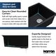 preview thumbnail 5 of 15, Karran Undermount Quartz Single-bowl Kitchen Sink
