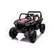 preview thumbnail 15 of 25, 12V 4WD Ride-On Car with Leather Seat, One-Button Start, High-Low Speed, Music & Power Display - Premium Ride