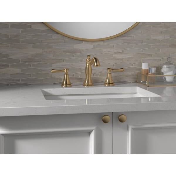 Shop Delta 3597lf Mpu Cassidy Widespread Bathroom Faucet With Pop