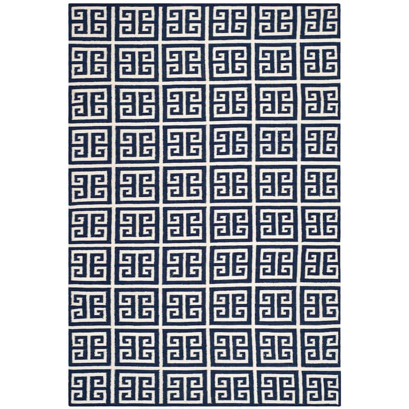 SAFAVIEH Handmade Flatweave Dhurries Oliga Modern Wool Rug