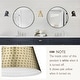 preview thumbnail 5 of 35, Modern Bathroom Vanity Light, Hammered Metal Shade
