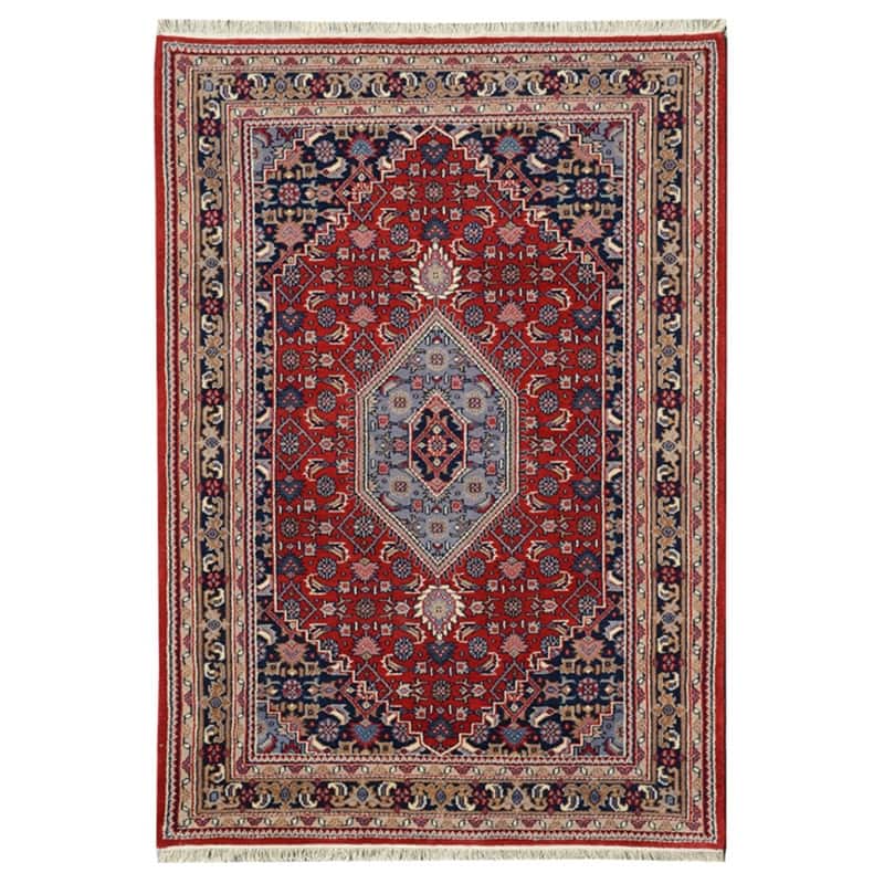 HERAT ORIENTAL Handmade Bidjar Wool Rug - 2'5 x 4'9 - Red