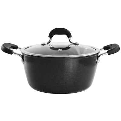 Kenmore Arlington 4.5 Quart Dutch Oven with Lid in Black