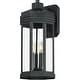preview thumbnail 1 of 2, Maxim 30224CL Wright 3 Light 21" Tall Outdoor Wall Sconce Black Patina