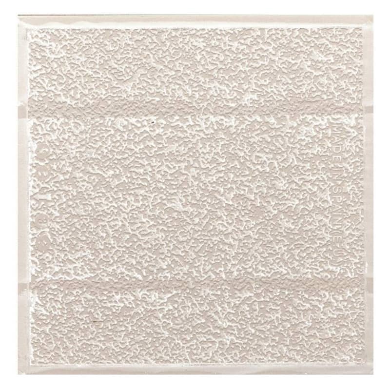 Castilla 14x14 Glossy Porcelain Textured Ribbed Tile - Wall, Backsplash