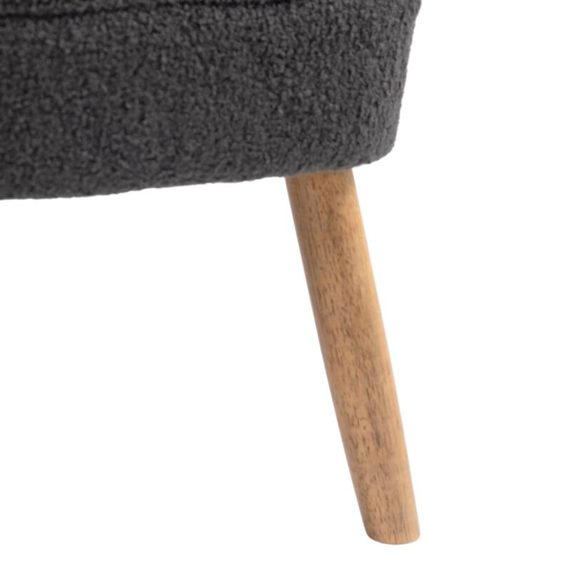 2 Set Modern Armless Accent Chair