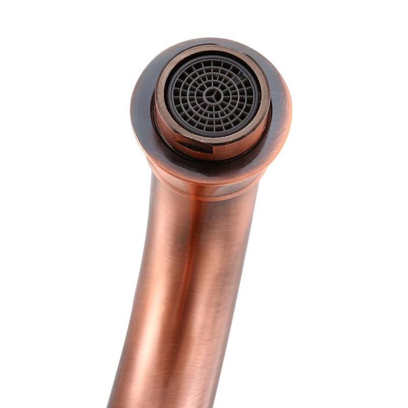 Brass Bathroom Faucets 11.75" Bathroom Faucet with Antique Copper Finish