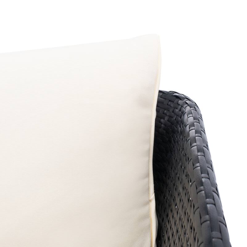 SAFAVIEH Outdoor Living Serson 4-piece Set - 51"W x 28"D x 28"H