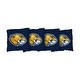 preview thumbnail 1 of 1, Massachusetts College of Liberal Arts Trailblazers Navy Cornhole Bags All-Weather Resin Filled