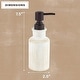 preview thumbnail 3 of 5, Creative Scents Rustic Luxe Beige Bathroom Soap Dispenser