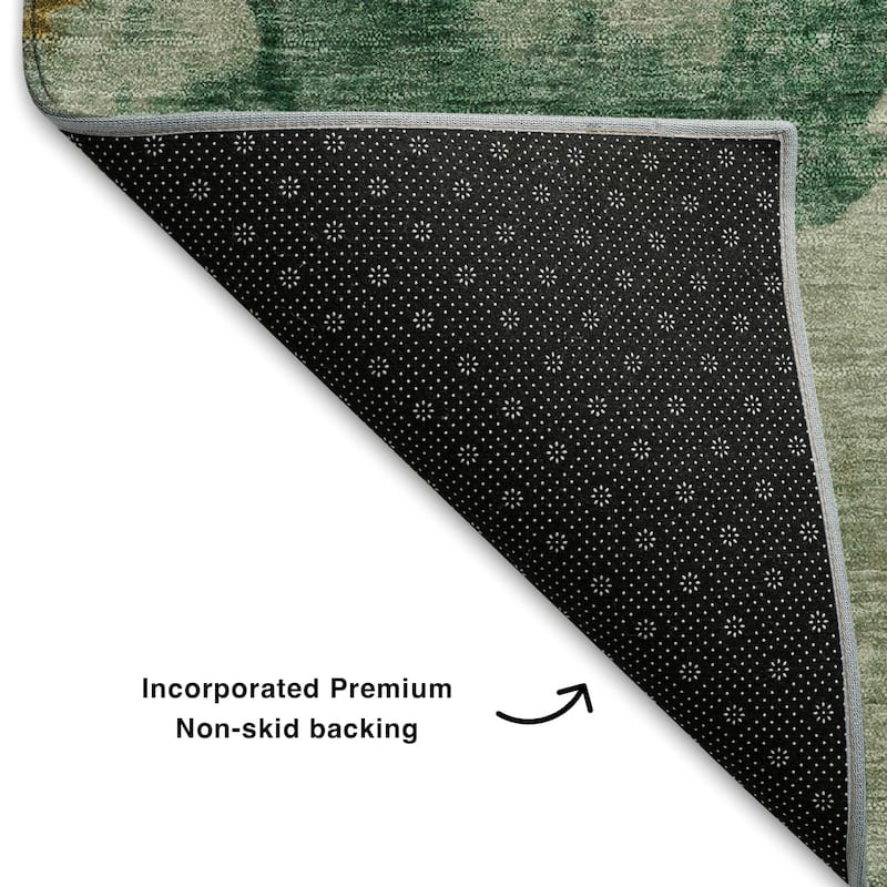 Premium Washable Super Soft Modern Storm Mayfield Rug