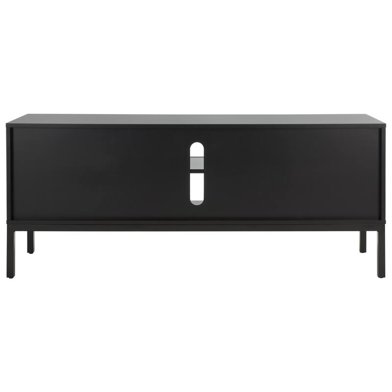 SAFAVIEH Zadie 1 Shelf Rattan Media Stand - 54" W x 15" D x 22" H