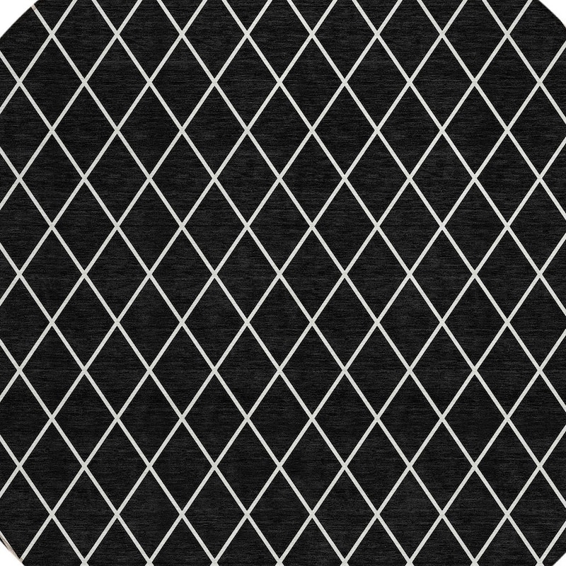 HomeRoots Geometric Transitional Rectangle Outdoor Rug
