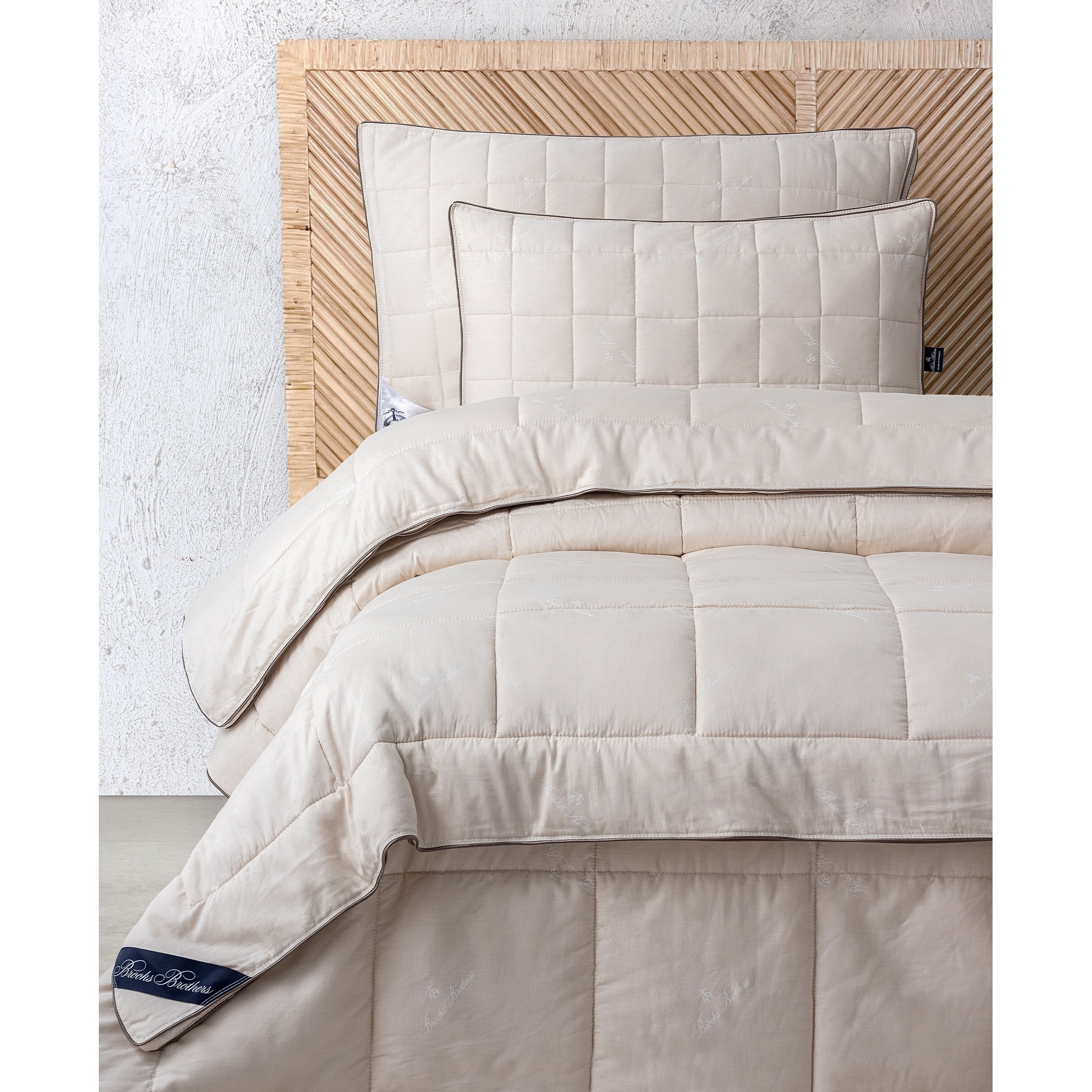 Brooks Brothers Kapok Pillow - Cream