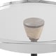 preview thumbnail 3 of 2, Uttermost Arthur Crystal Drink Table - 23'' H X 10'' W X 10'' D