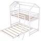 preview thumbnail 9 of 22, Bunk Bed with Ladder Window and Full-Length Guardrail