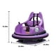 preview thumbnail 21 of 58, 12V Kids Bumper Car with Remote Control, 360° Rotation, and LED Lights Purple