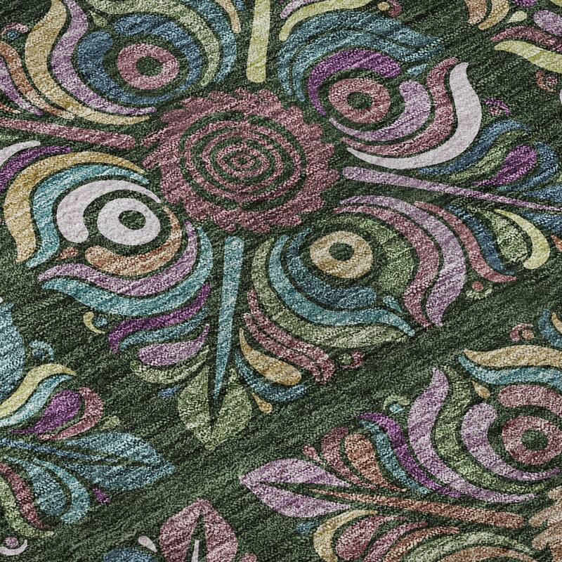 Premium Washable Super Soft Mosaic Panel Mayfield Rug