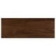 preview thumbnail 3 of 2, Finnick Rectangular 47-inch Pub Height Bar Table Walnut