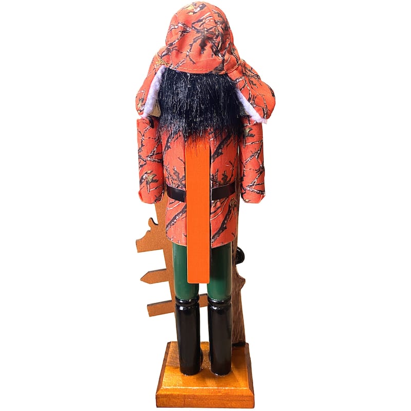 14" Deer Camp Nutcracker