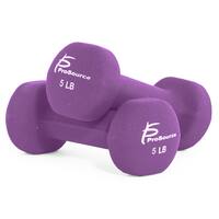 ProsourceFit Neoprene Coated Dumbbell Hand Weight Sets for Non-Slip Grip, 1-12 lbs