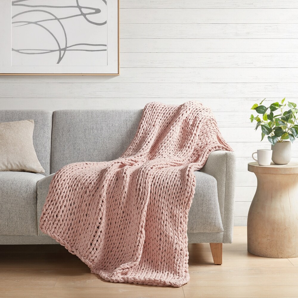 Pink Knit Blankets and Throws Shop our Best Blankets Deals