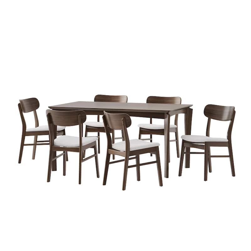 Ballantrae Wood 7 Piece Dining Set by Christopher Knight Home