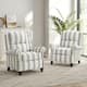 Option Stripe Grey-Set of 2