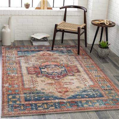 Artistic Weavers Rosalynd Persian Medallion Printed Area Rug