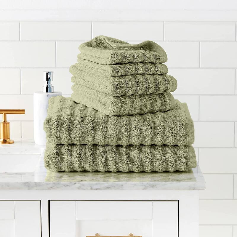 Modern Threads Wavy Luxury Spa 6-pc. Quick-dry Towel Set