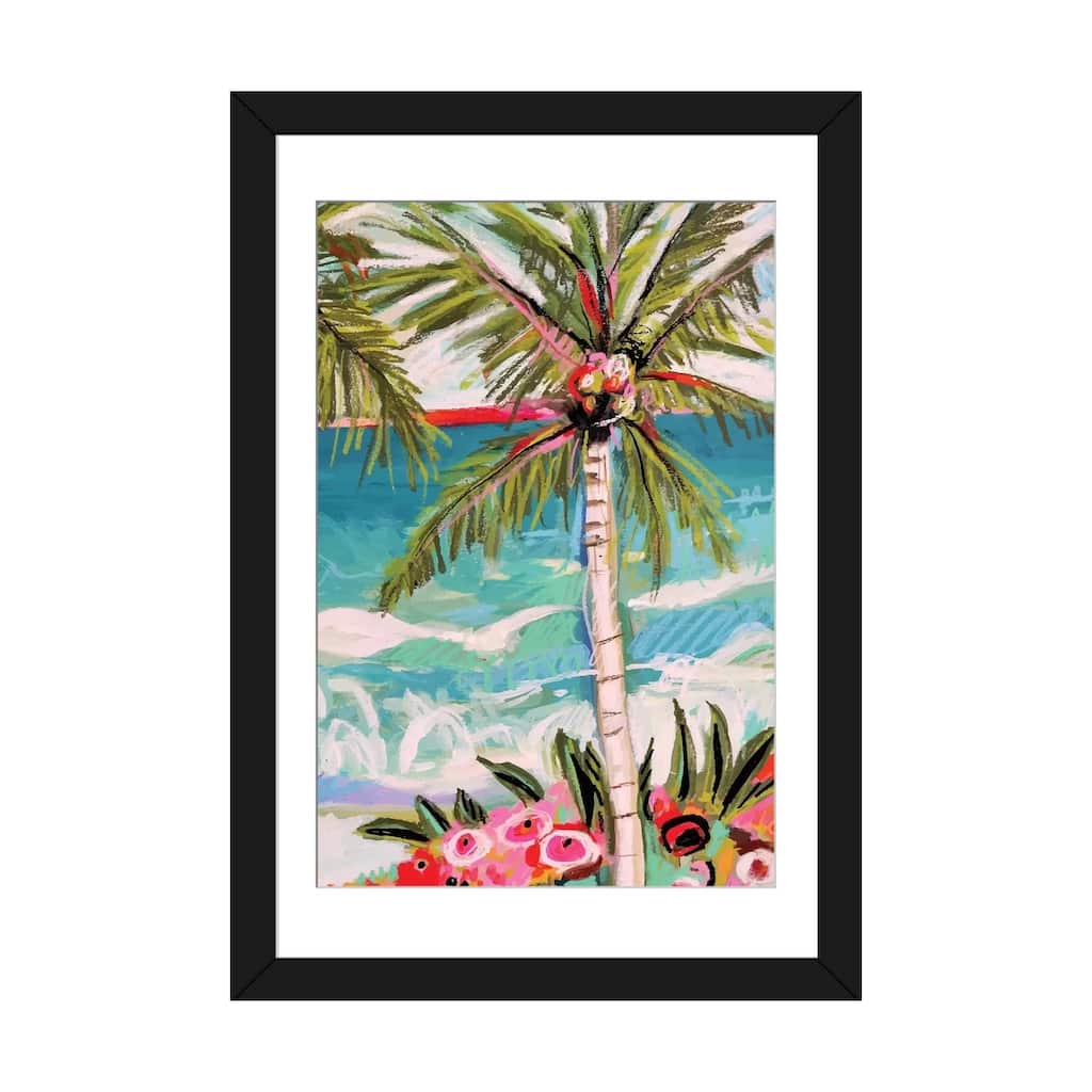 iCanvas "Palm Tree Whimsy II" by Karen Fields