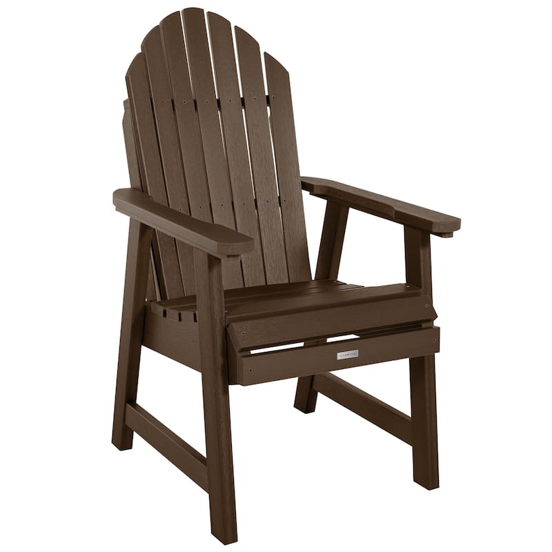 Hamilton Eco-friendly Deck Chair - Dining-height - Weathered Acorn