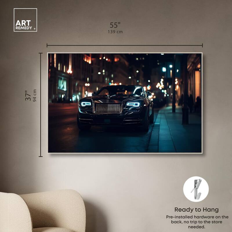 Phantom's Gleam Canvas by Art Remedy