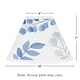 preview thumbnail 3 of 3, Floral Leaf Collection Lamp Shade - Blue Grey and White Boho Watercolor Botanical Flower Woodland Tropical Garden