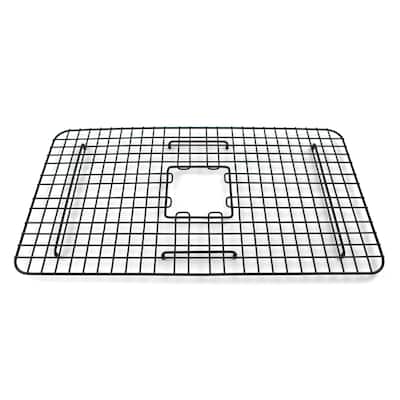 SinkSense Wren Matte Black 27" x 15" Kitchen Sink Bottom Grid