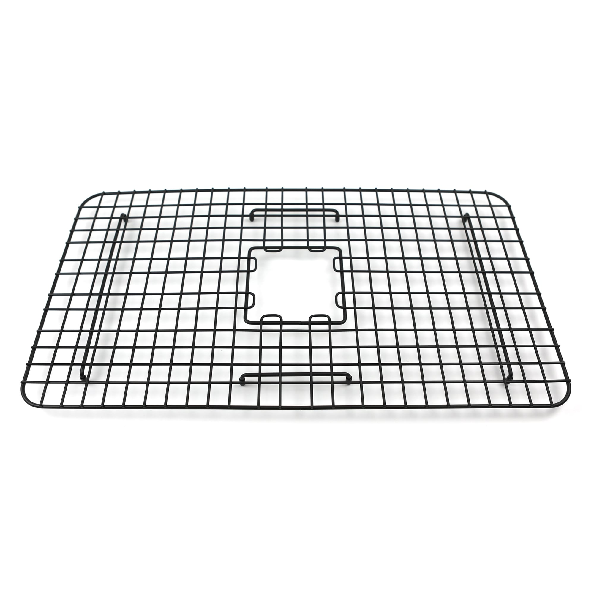SinkSense Wren Matte Black 27" x 15" Kitchen Sink Bottom Grid