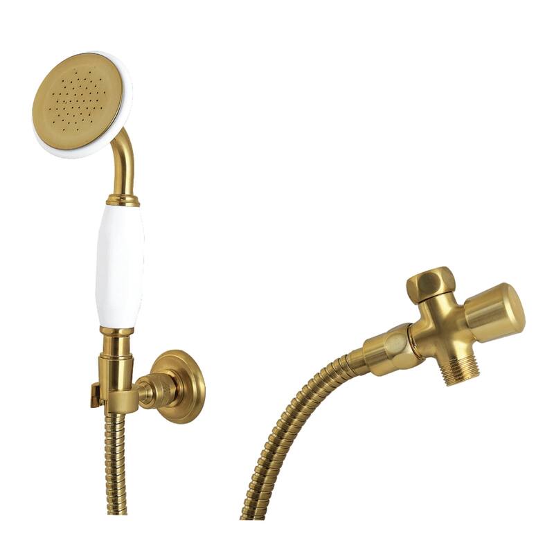 Kingston Brass Victorian Hand Shower Kit - Brushed Brass