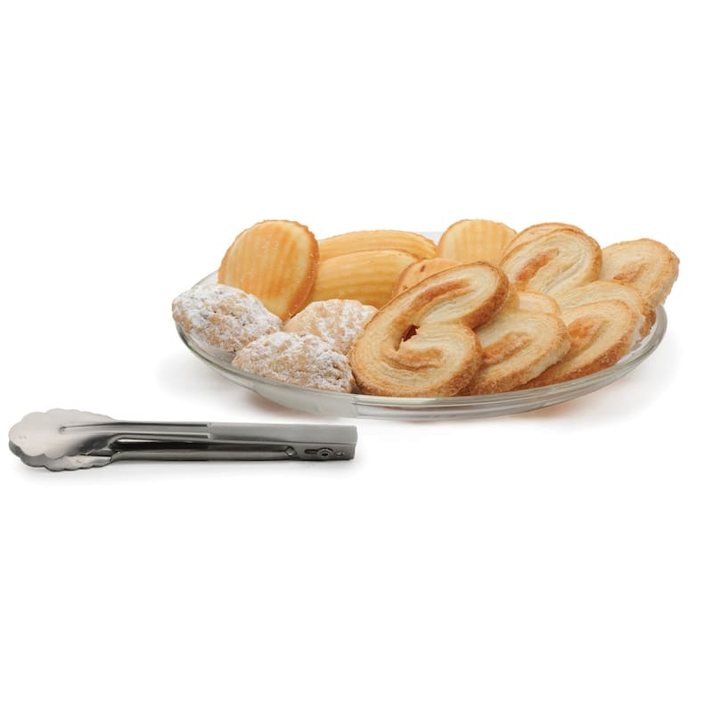 Locking Kitchen Tongs Large 12-inch or Mini 6-Inch