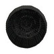 preview thumbnail 7 of 6, Household Essentials Handwoven Resin Barrel Side Table Storage Container