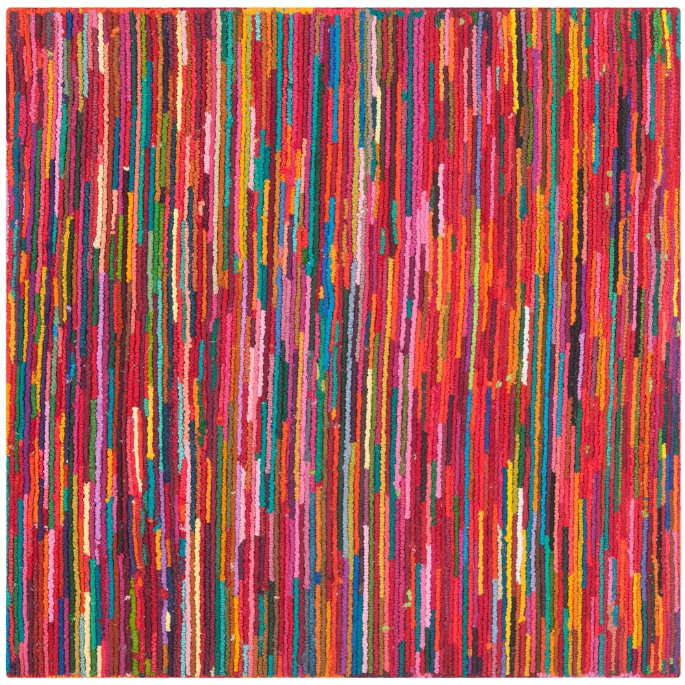 SAFAVIEH Handmade Nantucket Adelyne Contemporary Cotton Rug