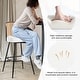preview thumbnail 6 of 15, 26"/29" Upholstered Swivel Bar Stool /Counter Stools Set of 2/3/4