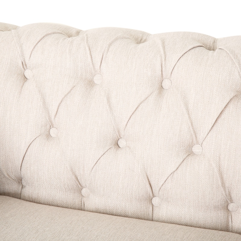 Castalia Chesterfield Tufted Club Chair by Christopher Knight Home - 39.00" L x 33.50" W x 28.00" H