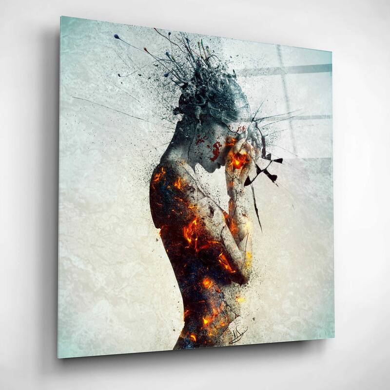 Epic Art 'Deliberation' by Mario Sanchez Nevado, Acrylic Glass Wall Art