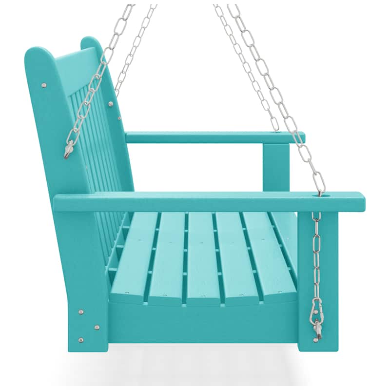Laguna Outdoor Patio 51 Inch Traditional Hanging Porch Swing