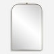 preview thumbnail 1 of 4, Uttermost 08185 Cassidy 21" W x 33" H Arched Framed Bathroom Mirror Brass