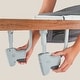 preview thumbnail 2 of 6, Chicco FastLock 360 Hook-On Chair, Charcoal