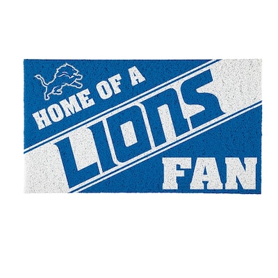 Detroit Lions PVC Door Mat