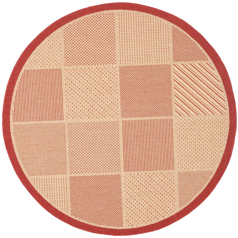 SAFAVIEH Courtyard Marlene Indoor/ Outdoor Waterproof Patio Backyard Rug